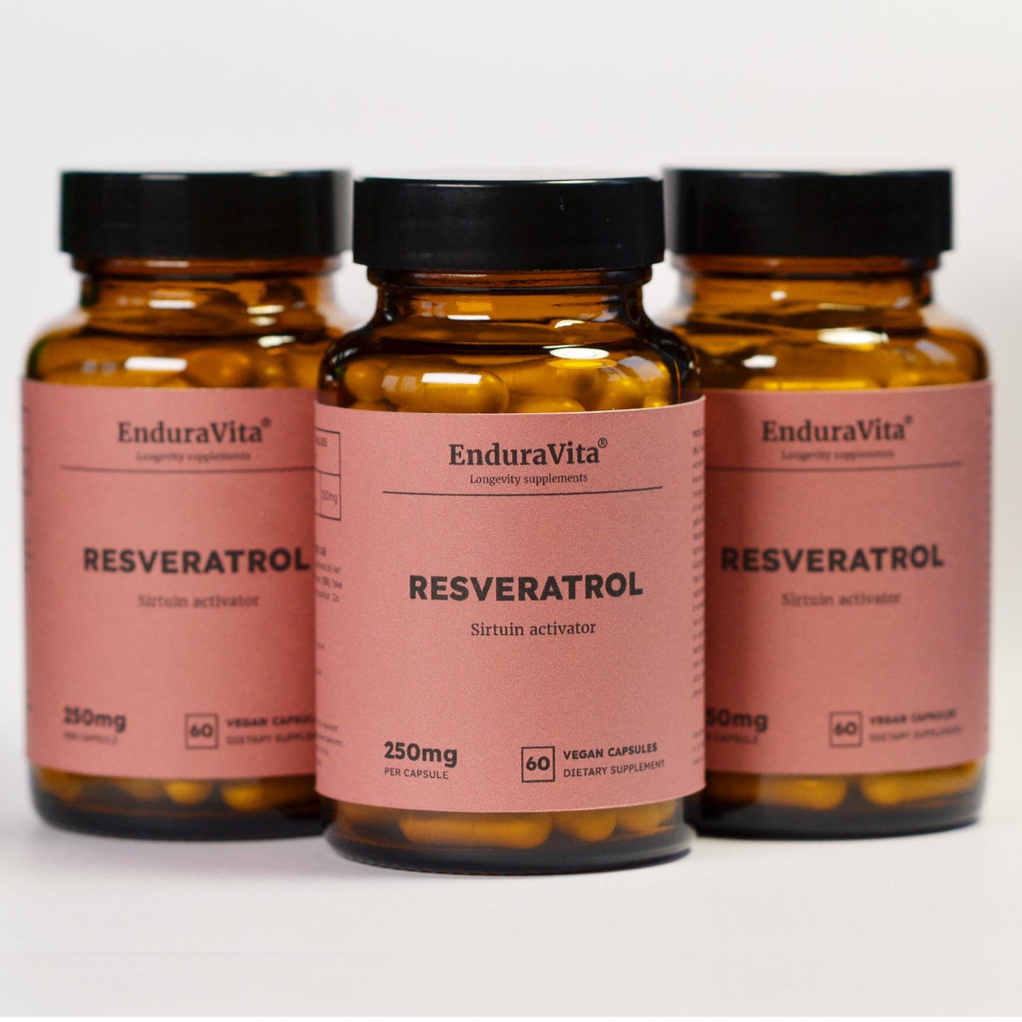 Resveratrol kapsler 250 mg